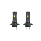 Bec LED auto H7 3936lm 6500K alb rece Canbus 12V set 2 bucati