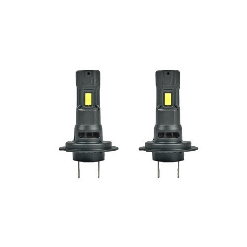 Bec LED auto H7 3936lm 6500K alb rece Canbus 12V set 2 bucati
