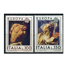 Italia 1975 - Europa-cept 2v.neuzat,perfecta stare(z)