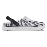 Saboti Crocs Off Court Marbled Clog Negru - Black/White