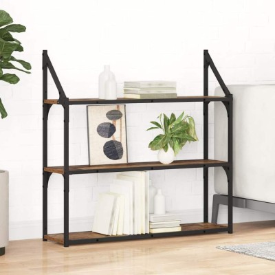 vidaXL Raft de perete Lemn Vechi 80 x 21 x 78,5 cm Lemn compozit 882793 foto