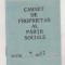 bnk div Carnet de proprietar al partii sociale - 1983