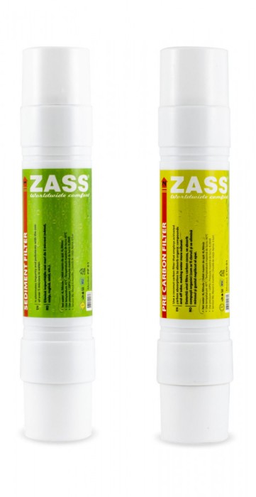 Set filtre pentru dozator de apa Zass (Sediment si Precarbon), durata 6 luni - NOU
