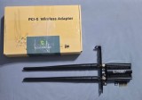 Placa de retea GLOTRENDS PCI-E Wireless Adapter WiFi 6E AX5400 si Bluetooth 5.3