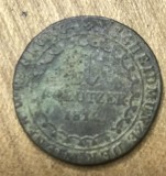 MNDSTR4 AUT AUSTROUNGARIA 1 Kreuzer 1812