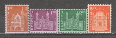 Elvetia.1963 Motive postale si cladiri SH.47 foto