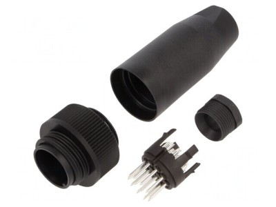 Conector Circular 250V 13 Pin Mufă Tată Lipire 6A foto