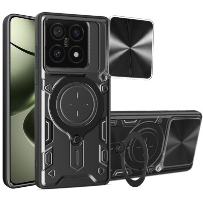 Husa Xiaomi 14T Techsuit CamGuard Pro, negru foto