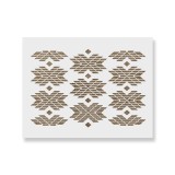 Cumpara ieftin Sablon Perete vopsire, tencuiala 900x600x0.7mm Navajo Refolosibil, model MXSP7090