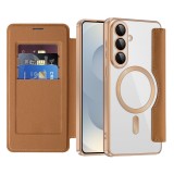 Husa Samsung Galaxy S26 Plus Asteroid GSM SmartMag Book Case, maro