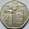 50 pence 2003 Marea Britanie, Suffragette Movement, km#1036