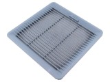 Grilă Ventilație FINDER 177x177mm IP54 Gri UL94V-0 Cod 7F.03.0.000.3000