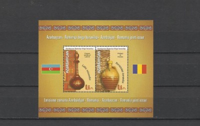 AZERBAIJAN 2014 OBIECTE DIN CERAMICA EMISIUNE COMUNA CU ROMANIA foto