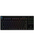 Logitech Pro Gaming Keyboard Qwerty Layout Black Mechanical Keyswitch PC