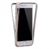 Capac de protectie Full TPU 360&deg; pentru iPhone 6 / 6S, transparent