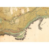 Harta Romaniei Meridionale &ndash; Calarasi si imprej., 1864, 50x70cm, reproducere