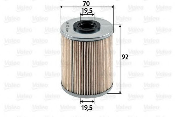 Filtru combustibil RENAULT LAGUNA II Grandtour (KG0/1) (2001 - 2016) VALEO 587907