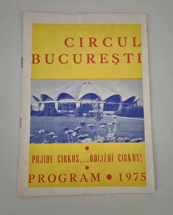 Program Turneu Circul de Stat Bucuresti 1975