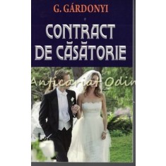 Contract De Casatorie - G. Gardonyi