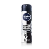 Deodorant spray Nivea Deo masculin Invisible for Black&amp;White Power, 150 ml