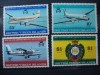 VIRGIN ISLANDS 1968 SERIE AVIATIE MH, Nestampilat