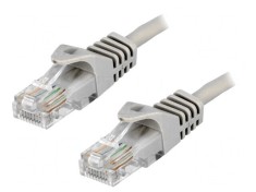 Patch cord Ethernet gri 5m Cat5e RJ45 foto