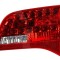 Stop spate lampa Audi A6 (C6) Combi 05.2004-10.2008 DEPO omologare ECE/SAE, spate, interior, fara suport bec, 4F9945093A; 4F9945093C, Stanga