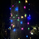 Ghirlanda luminoasa liniara, 100 LED-uri, 990cm, incarcare solara, multicolor Household NewTrend