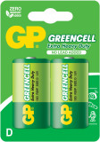 Baterie zinc Greencell GP R20 (D) 2 buc/blister, G&amp;P
