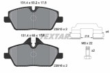 Set placute frana TEXTAR 2391503
