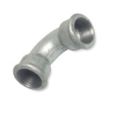 Cot Fontă Maleabilă 90&deg; 1 Inch - Fiting Filetat