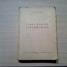 LIMBA ROMANA CONTEMPORANA - Iorgu Iordan - 1956, 830 p.