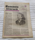 Ziarul ROM&Acirc;NIA LITERARĂ (15 iunie 1989) Nr. 24 - Centenar Mihai Eminescu