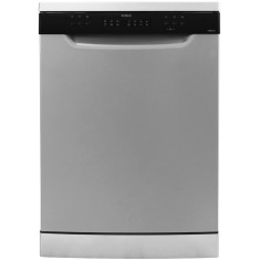 Masina de spalat vase Samus SDSB612.6, 12 seturi, 6 Programe, Latime 60 cm, Clasa energetica E, Control electronic leduri, Argintiu