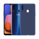 Husa pentru SAMSUNG Galaxy A20s - Ultra Slim Mat (Bleumarin)