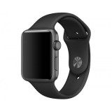 Cumpara ieftin Curea Bratara Silicon Apple Watch 38mm 40mm Black