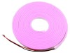 Bandă LED Neon Roz 12V IP65 8W/m