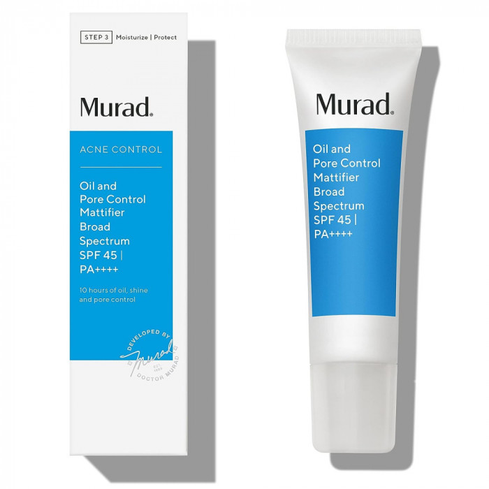 Crema de Fata, Murad, Oil and Pore Reducing, pentru Reducerea Sebumului, Lumineaza si Purifica Tenul