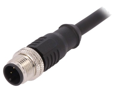 Conector M12 tată 3 pini IP67 foto