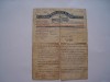 Document cu antet S.A. Romana pentru comert de masini agricole, 1928