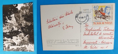 Carte Postala frumos circulata veche anul 1964 - Olanesti - Izvorul nr 24 foto