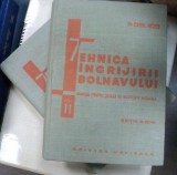 TEHNICA INGRIJIRII BOLNAVULUI-CAROL M&Oacute;ZES 2 VOL EDITIA A 2-A 1967