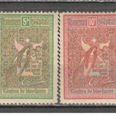 Romania.1906 Timbre de binefacere-Ingeri YR.10