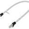 Patch cord S/FTP Cat 8 0,5m 24AWG LSZH gri
