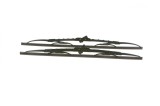 Stergator parbriz Bosch Twin 3 397 118 565, clasic, cauciuc+grafit, carlig, sofer+pasager, Astra G, 1/2 buc, negru