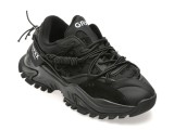 Pantofi sport GRYXX negri, 82691, din material textil si piele naturala