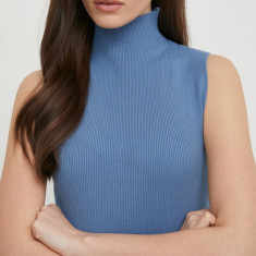 Sisley top femei, cu turtleneck