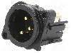 Conector, Neutrik, NC3MBV-B