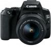 Camera foto canon dslr eos 250d + 18-55 dc iii kit black 24.1mp dual pixel