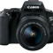 Camera foto canon dslr eos 250d + 18-55 dc iii kit black 24.1mp dual pixel